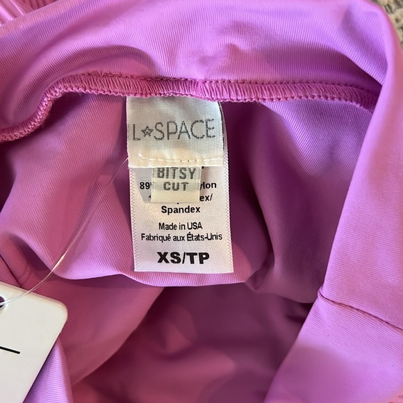 NWT L*Space Frenchi Pointelle Ribbed Bikini Bottom - Picture 7 of 10